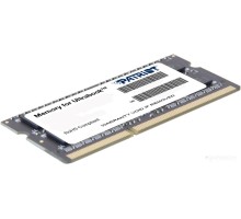 Модуль памяти Patriot Memory for Ultrabook 4GB DDR3 SO-DIMM PC3-10600 (PSD34G1333L2S)