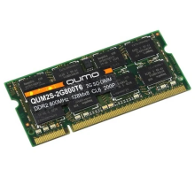 Модуль памяти Qumo 2GB DDR2 SO-DIMM PC2-6400 (QUM2S-2G800T6)