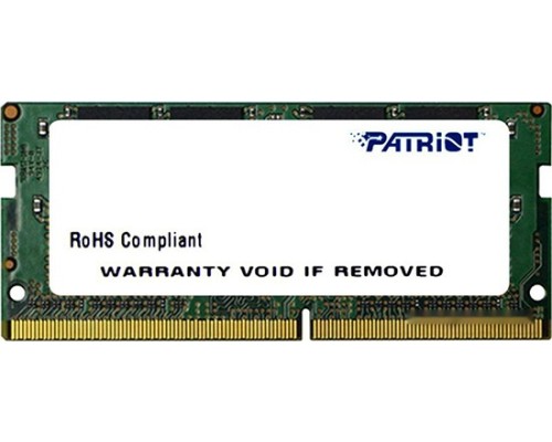 Модуль памяти Patriot Signature Line 4GB DDR4 SODIMM PC4-19200 PSD44G240082S