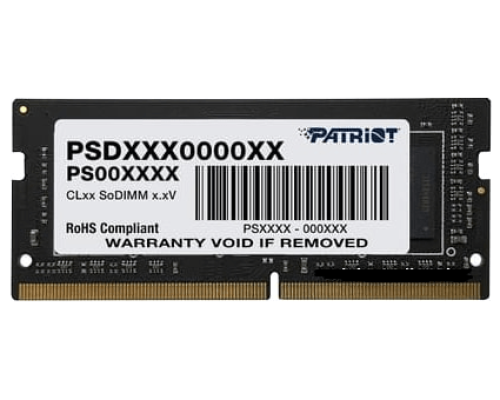 Модуль памяти Patriot Signature Line 4GB DDR4 SODIMM PC4-21300 PSD44G266641S