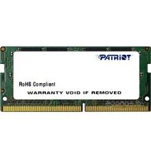 Модуль памяти Patriot Signature Line 8GB DDR4 SODIMM PC4-19200 PSD48G240082S