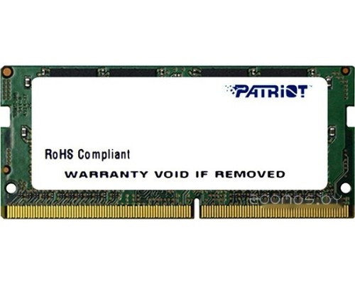 Модуль памяти Patriot Signature Line 8GB DDR4 SODIMM PC4-19200 PSD48G240082S