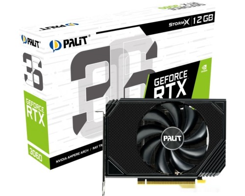 Видеокарта PALIT GeForce RTX 3060 StormX 12GB GDDR6 NE63060019K9-190AF