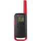 Портативная радиостанция Motorola T62 Walkie-talkie (черный/красный)