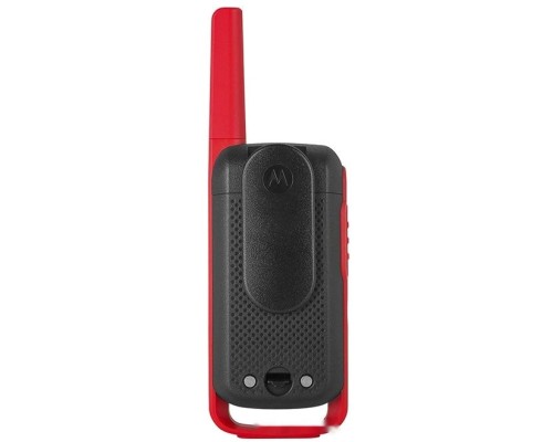 Портативная радиостанция Motorola T62 Walkie-talkie (черный/красный)