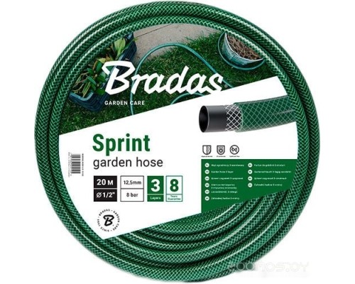 Шланг Bradas Sprint 12.5 мм (1/2", 50 м) [WFS1/250]