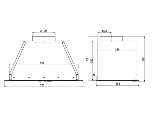 Вытяжка Elikor Flat 52П-650-К3Д (топленое молоко)