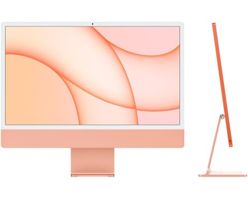 Моноблок Apple iMac M1 2021 24" (4 порта, 8/512, оранжевый)