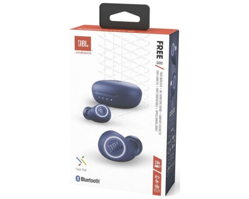 Наушники JBL Free II (синий)