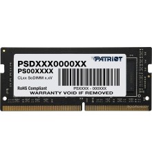 Модуль памяти Patriot Signature Line 4GB DDR4 SODIMM PC4-21300 PSD44G266682S