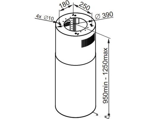 Вытяжка Maunfeld Lee Isla sensor 39 (белый)