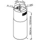 Вытяжка Maunfeld Lee Isla sensor 39 (белый)