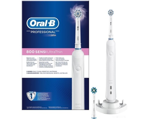 Электрическая зубная щетка Oral-B Pro 800 Sensi UltraThin D16.524.3U