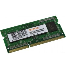 Модуль памяти Qumo 4GB DDR3 SODIMM PC3-10600 QUM3S-4G1333C9