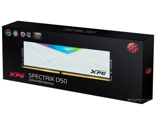 Модуль памяти A-Data XPG Spectrix D50 RGB 2x8GB DDR4 PC4-33000 AX4U41338G19J-DW50