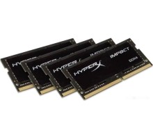 Модуль памяти HyperX Impact 4x8GB DDR4 SODIMM PC4-19200 HX424S15IB2K4/32