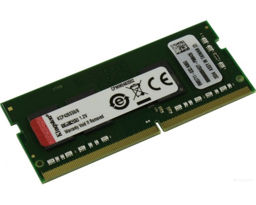 Модуль памяти Kingston 8GB DDR4 SODIMM PC4-21300 KCP426SS6/8