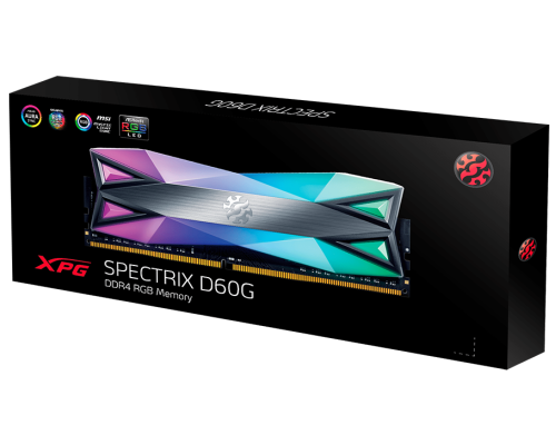 Модуль памяти A-Data XPG Spectrix D60G 8GB DDR4 PC4-25600 AX4U32008G16A-ST60