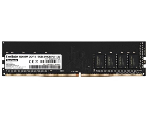 Модуль памяти Exegate Value Special 16GB DDR4 PC4-19200 EX287011RUS