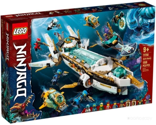 Конструктор Lego Ninjago 71756 Подводный Дар Судьбы