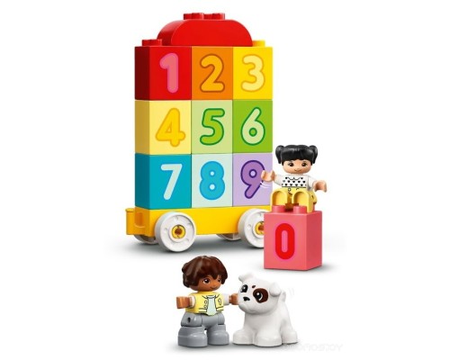 Конструктор Lego Duplo 10954 Поезд с цифрами — учимся считать