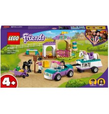 Конструктор Lego Friends 41441 Тренировка лошади и прицеп для перевозки