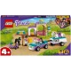 Конструктор Lego Friends 41441 Тренировка лошади и прицеп для перевозки