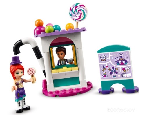 Конструктор Lego Friends 41689 Волшебное колесо обозрения и горка