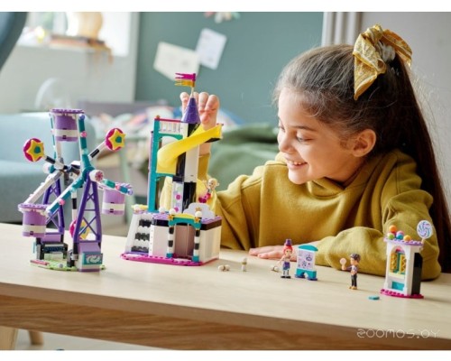 Конструктор Lego Friends 41689 Волшебное колесо обозрения и горка