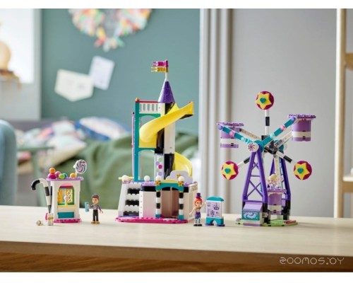 Конструктор Lego Friends 41689 Волшебное колесо обозрения и горка