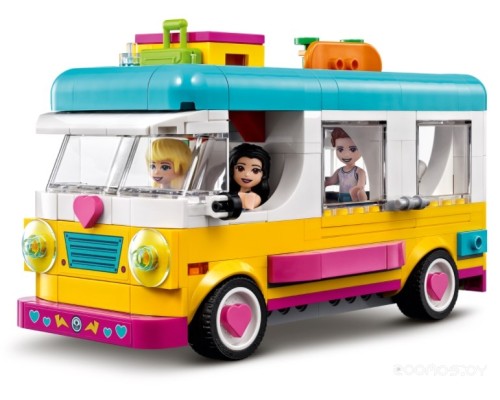 Конструктор Lego Friends 41681 Лесной дом на колесах и парусная лодка