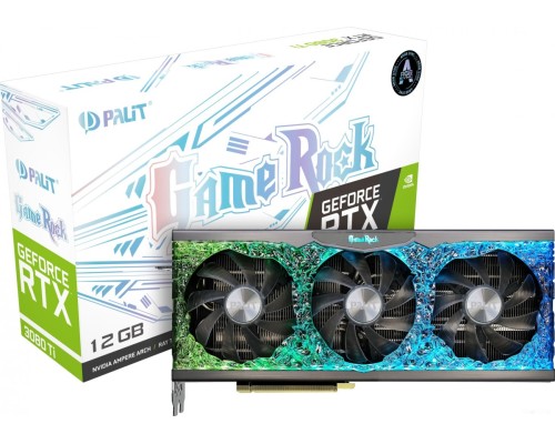 Видеокарта PALIT GeForce RTX 3080 Ti GameRock 12GB GDDR6X NED308T019KB-1020G