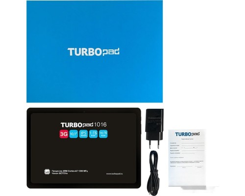 Планшет TurboPad 1016 16GB 3G (черный)