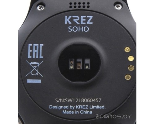 Умные часы KREZ Soho SW12 (черный)