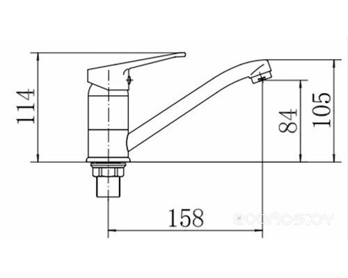 Смеситель Fashun A4515-2