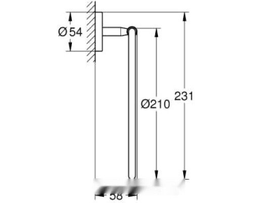 Кольцо для полотенца Grohe Grohe 40460001