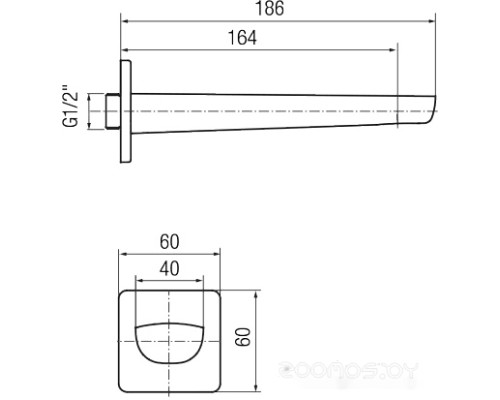 Смеситель Valvex Kvadro 2455500