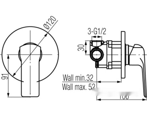 Смеситель Valvex Aurora 2445160