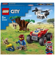 Конструктор Lego City 60300 Спасательный вездеход для зверей
