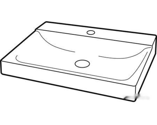 Умывальник Keramag Xeno 2 F127060000 60x48