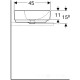 Умывальник Geberit VariForm 500.780.01.2