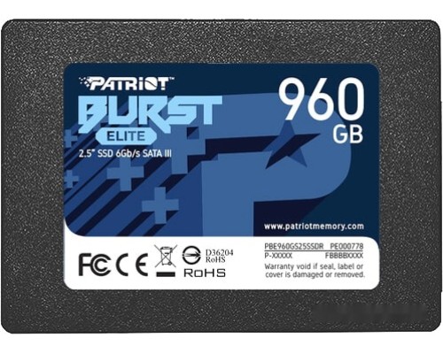 SSD Patriot Burst Elite 960GB PBE960GS25SSDR