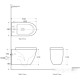 Унитаз Aquanet Rimless Cetus-W BL-102N-WHT