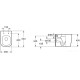 Унитаз BelBagno Prado BB10150CB