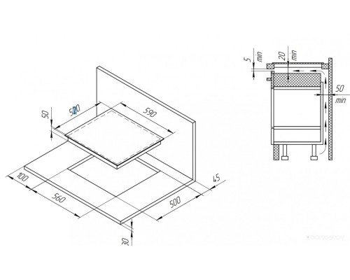 Варочная панель Kuppersberg ICS 606 C