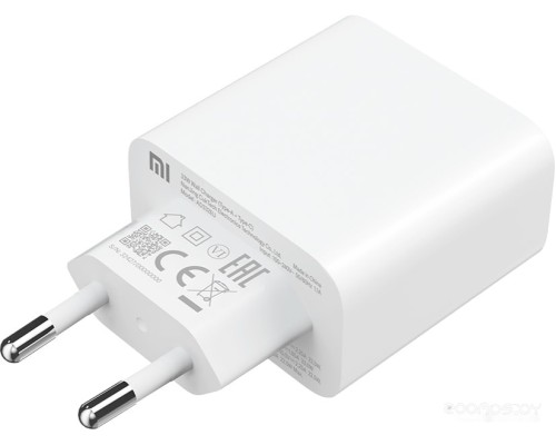 Сетевое зарядное Xiaomi Mi 33W Wall Charger