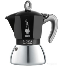 Гейзерная кофеварка Bialetti Moka Induction 2021 (4 порции, черный)