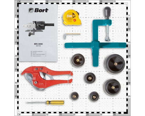 Аппарат для сварки труб BORT BRS-3000