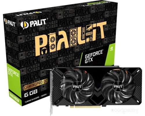 Видеокарта PALIT GeForce GTX 1660 Super GP OC 6GB GDDR6 NE6166SS18J9-1160A-1