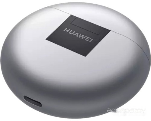 Наушники Huawei FreeBuds 4 (мерцающий серебристый)